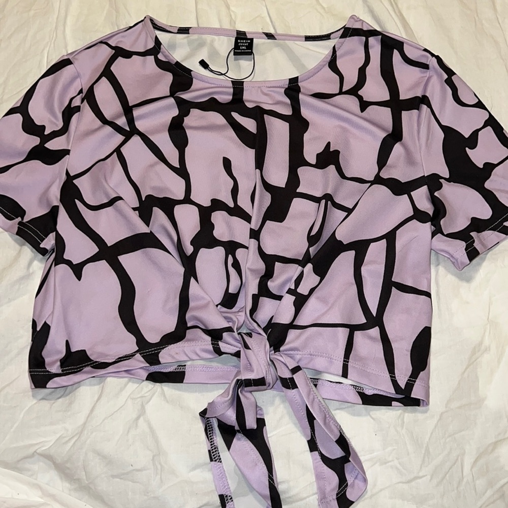 SHEIN Curve crop